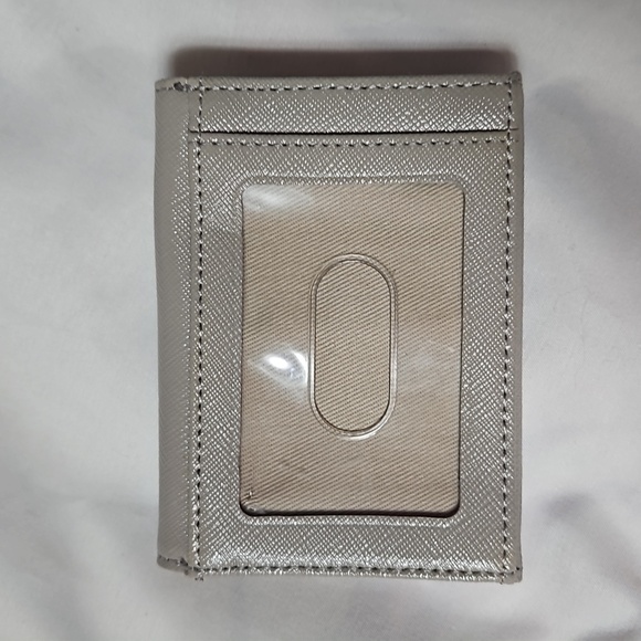 HALOGEN GREY TRI-FOLD CARD WALLET - Picture 2 of 7